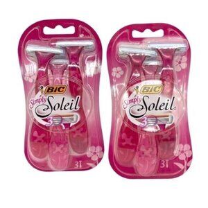 Bic Simply Soliel Pink Floral Razors